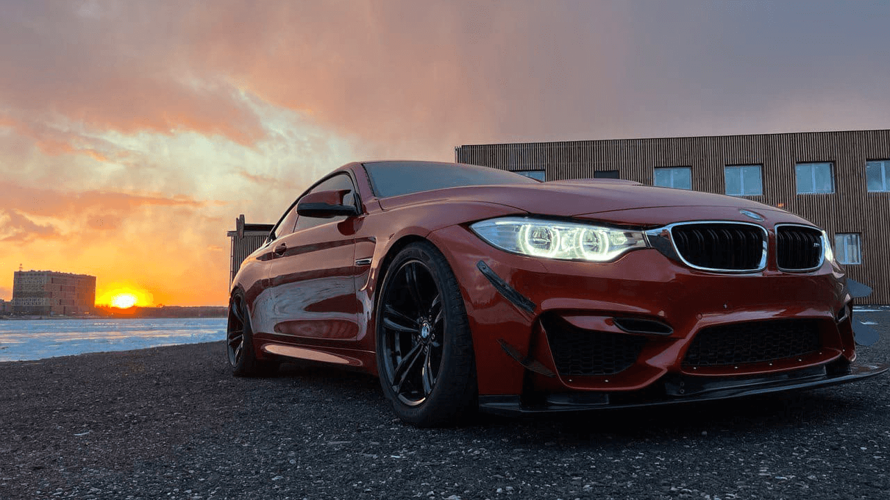 Тонировка на стекла BMW M4. - Детейлинг GRADE | Restyling Center